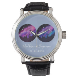 Reloj De Pulsera Regalos Zodiac para Parejas Personalizados Cualqui