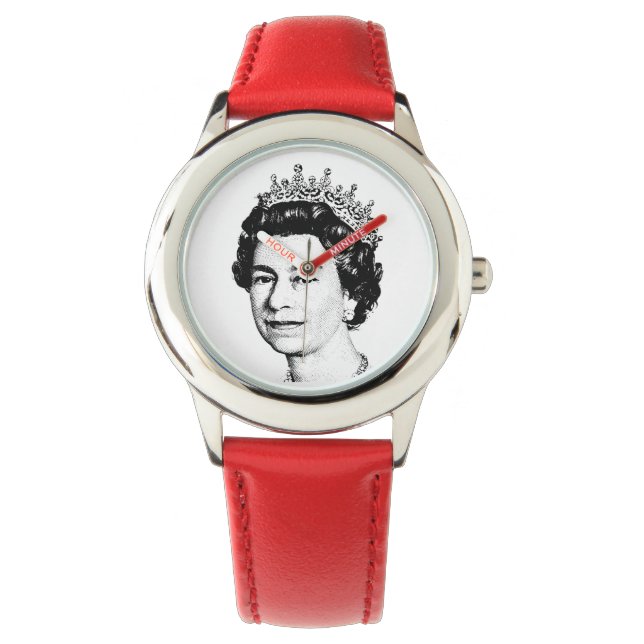 Reloj De Pulsera Reina Isabel II (Anverso)