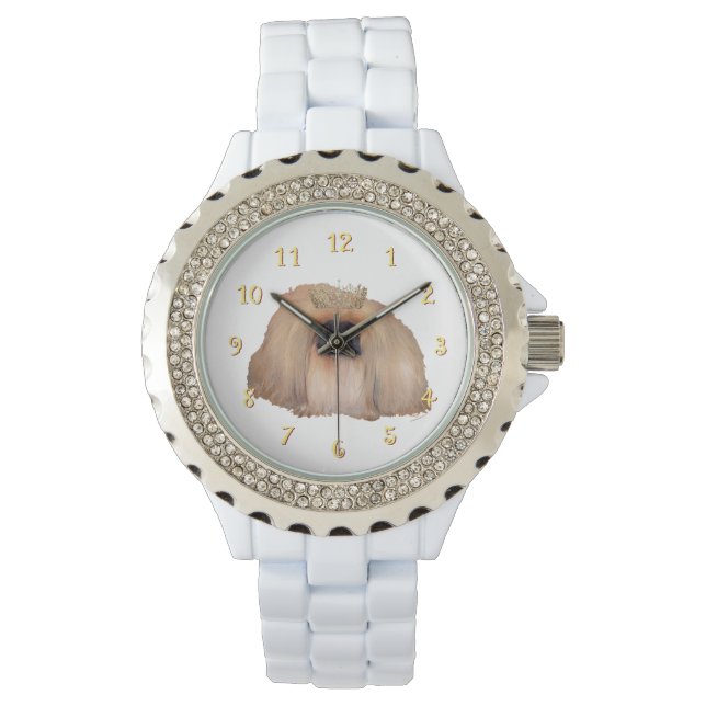 Reloj De Pulsera Reina pequinés (Anverso)