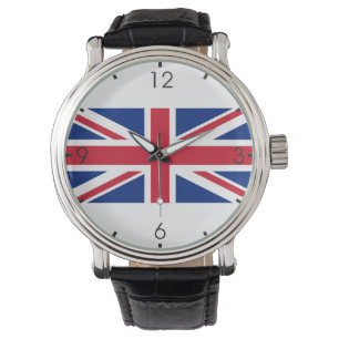 Reloj De Pulsera Reino Unido (Bandera Británica) (Union Jack) (Rein