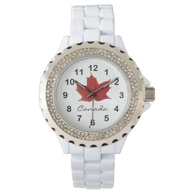 Reloj De Pulsera Rel Maple Canadian fall leaf (Anverso)