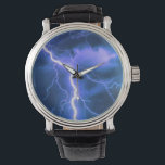 Reloj De Pulsera Relámpago<br><div class="desc">Visita mi tienda para un diseño más interesante y más elección de color => zazzle.com/colorfulworld*</div>