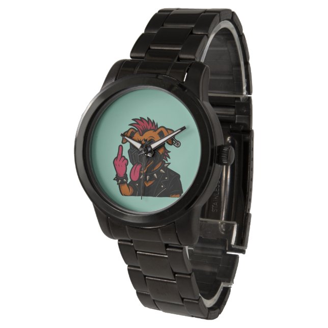 Reloj De Pulsera Relógio cachorro maluco (Angular)