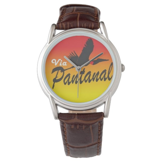 Reloj De Pulsera Relógio clássico masculino pulseira couro (Anverso)