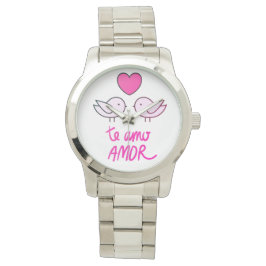 Reloj De Pulsera relógio feminino pássaros românticos