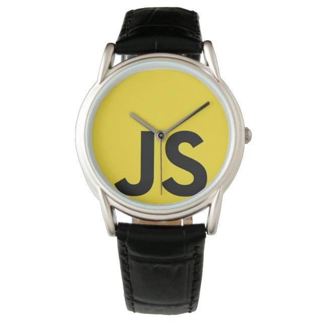 Reloj De Pulsera Relógio JavaScript (Anverso)