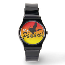 Reloj De Pulsera Relogio Pulseira de silicone preta