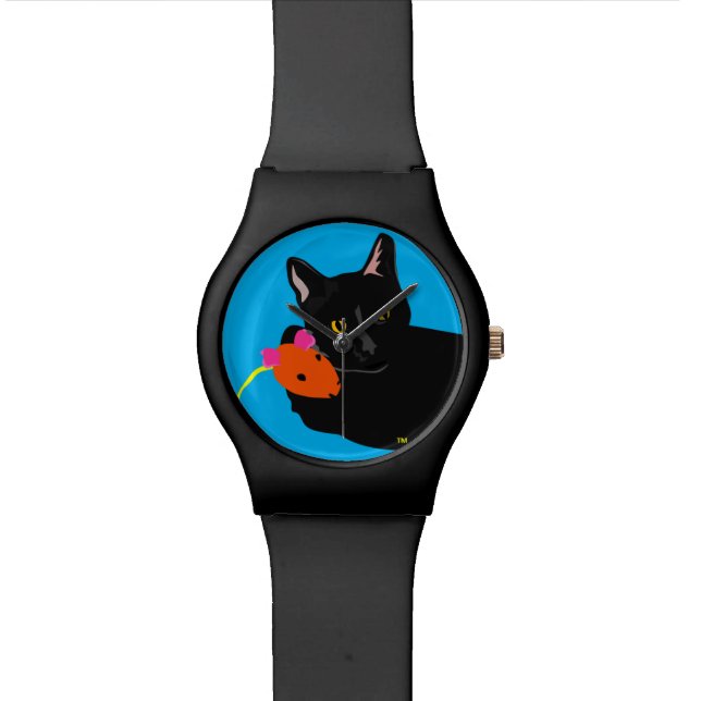 Reloj De Pulsera ¡Reloj del gato y del ratón! (De cerca)