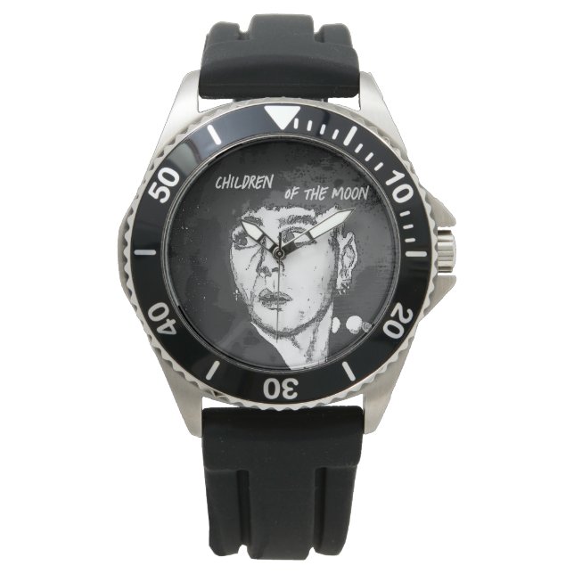 Reloj De Pulsera Ren Niños de la Luna (Anverso)