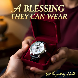 Reloj De Pulsera Representación de Jesús en la cruz