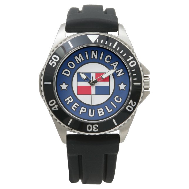 Reloj De Pulsera República Dominicana (Anverso)