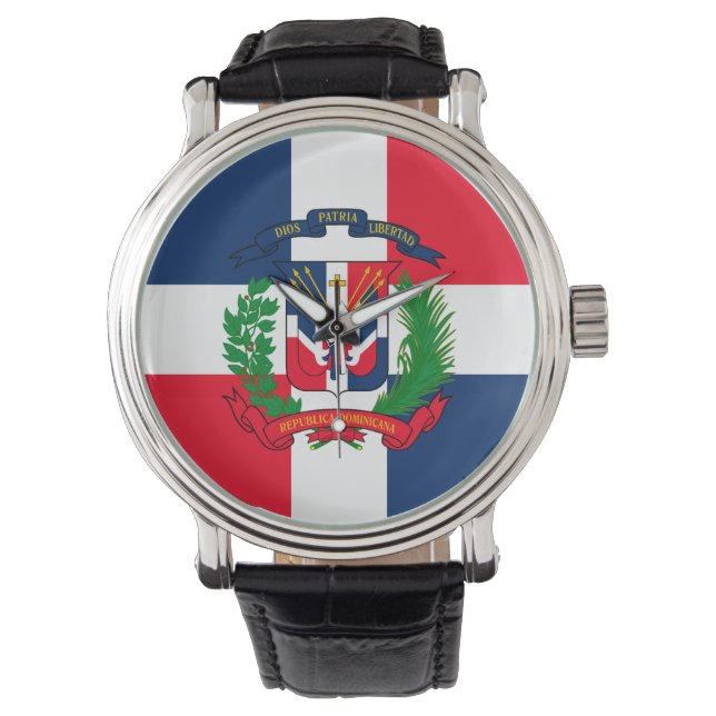 Reloj De Pulsera República Dominicana (Anverso)