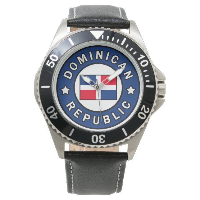 Reloj De Pulsera República Dominicana (Anverso)