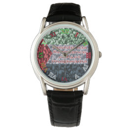 Reloj De Pulsera resistencia por la paz