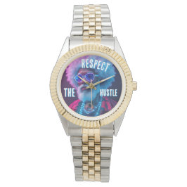 Reloj De Pulsera Respect the hustle 