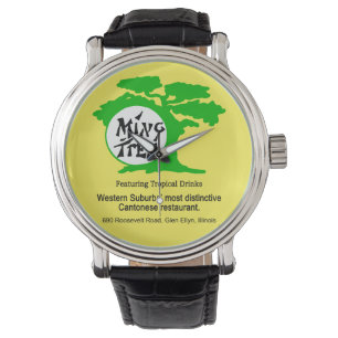 Reloj De Pulsera Restaurante cantonés Ming Tree, Glen Ellyn, IL