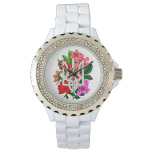 Reloj De Pulsera Resto botánico y tridente ucraniano tryzub