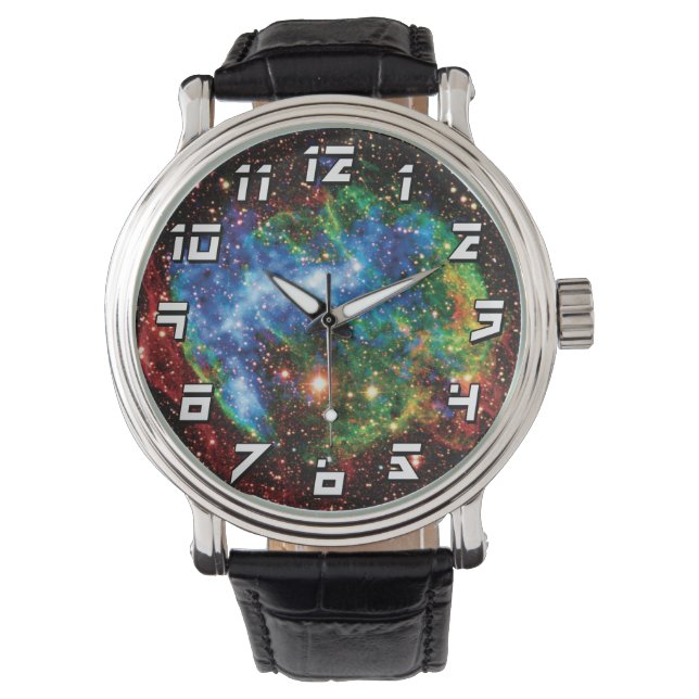 Reloj De Pulsera Resto de la Supernova W49B Gamma Ray Burst de la N (Anverso)