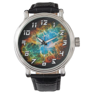 Reloj De Pulsera Restos de supernova de la nebulosa del Cangrejo Fo