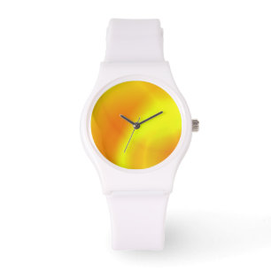 Reloj De Pulsera Resumen amarillo