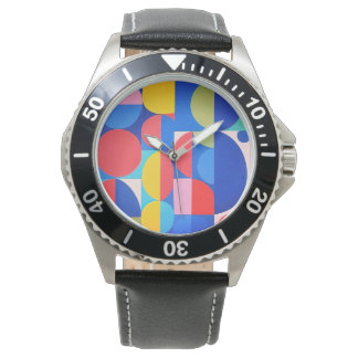 Reloj De Pulsera Resumen Bauhaus Arte Geométrico