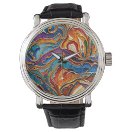 Reloj De Pulsera Resumen de arte de superficie 1211 - Watch