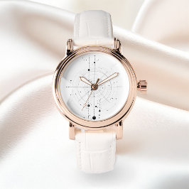 Reloj De Pulsera Resumen de Círculos Concéntricos que intersectan l