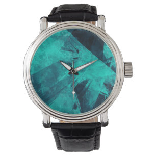 Reloj De Pulsera Resumen de Guay: arte azul incierto