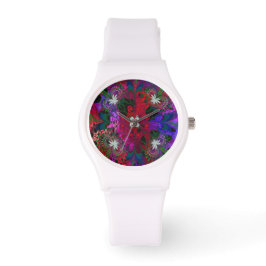 Reloj De Pulsera Resumen de Hodge Podge Floral
