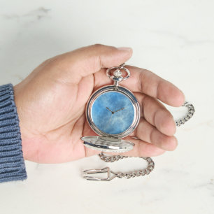 Reloj De Pulsera Resumen de mármol azul