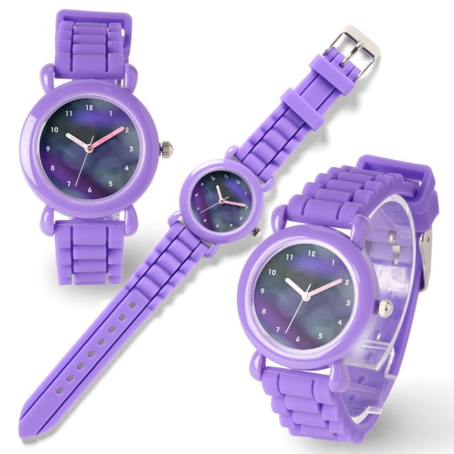 Reloj De Pulsera Resumen de tonos morados (Subido por el creador)