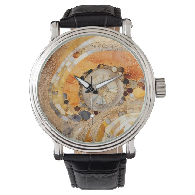 Reloj De Pulsera Resumen de Vigilancia Fósil (Anverso)