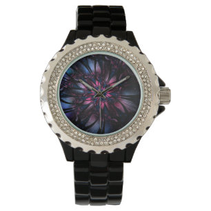 Reloj De Pulsera Resumen del diseño de flor fractal.