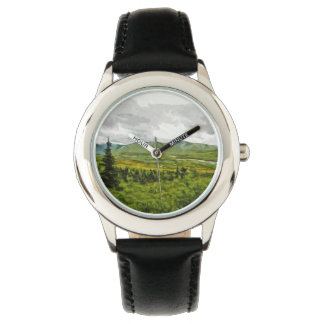 Reloj De Pulsera Resumen del Parque Nacional Denali en Alaska