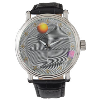 Reloj De Pulsera Resumen - Líneas - Eso es un moiré