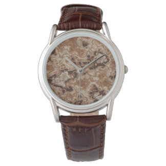 Reloj De Pulsera Resumen metalizado Rusto