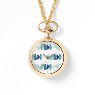Reloj De Pulsera Resumen Pescado Azul Natación
