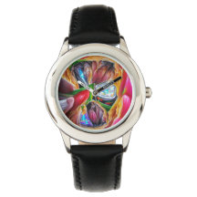 Resumen vibrante Reflexiones tulipanas