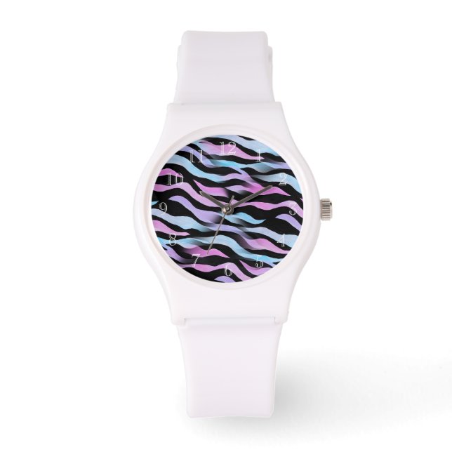 Reloj De Pulsera Resumen Zebra Stripes Watch (Anverso)