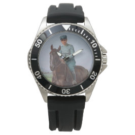 Reloj De Pulsera Retrato de Attilio Triboletti (Soldado de caballer