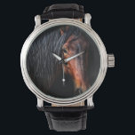 Reloj De Pulsera Retrato de caballo VII<br><div class="desc">Animales</div>