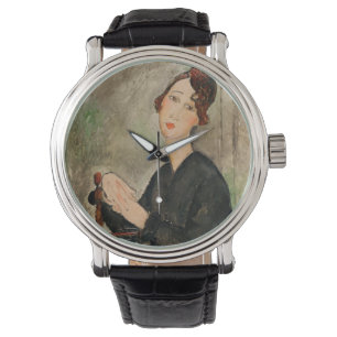 Reloj De Pulsera Retrato de Dedie Hayden, 1918