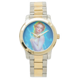 Reloj De Pulsera Retrato de diosa etérea - Fantasía surrealista
