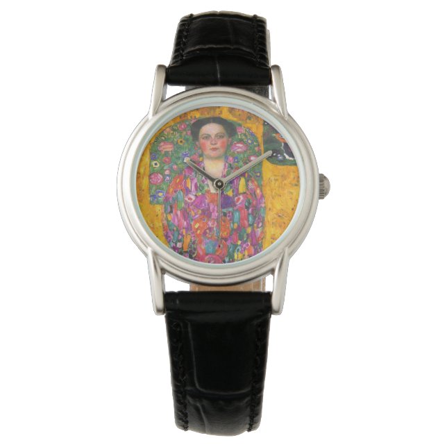 Reloj De Pulsera Retrato de Klimt de Eugenia Primavesi (Anverso)