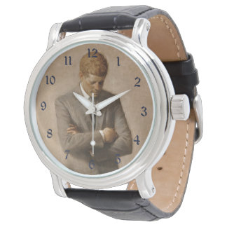 Reloj De Pulsera Retrato de la Casa Blanca Presidencial de los Esta