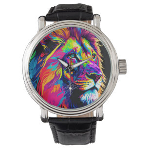 Reloj De Pulsera Retrato de león