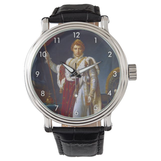 Reloj De Pulsera Retrato de Napoleón Bonaparte, Francois Gérard (Anverso)
