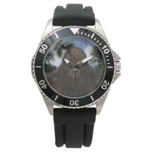 RELOJ DE PULSERA RETRATO DE SASQUATCH DE BIGFOOT