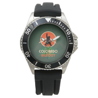 RELOJ DE PULSERA RETRATO DE SASQUATCH DE BIGFOOT