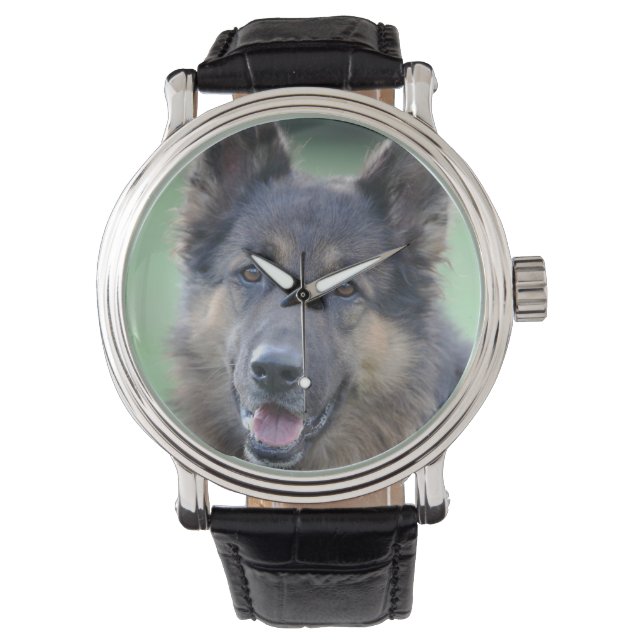 Reloj De Pulsera Retrato de Sheppard alemán (Anverso)